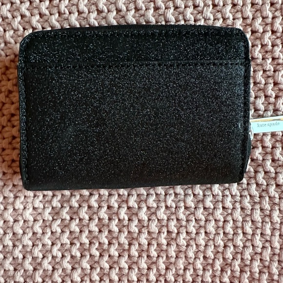 Kate Spade Black Glittery Wallet - Picture 4 of 6